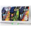 Image 1 : (3) Star Wars Action Figures - Luke Sky Walker - Leia Organa - Grand Moff Tarkin (NIB)