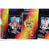 Image 3 : (3) Star Wars Action Figures - Luke Sky Walker - C-3PO - R2-D2 (NIB)