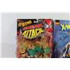 Image 4 : (2) Marvel Comics Action Figures - Sand Man - X-Men Storm (NIB)