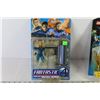 Image 5 : (2) Action Figures -  Total Justice Hawk Man - Fantastic Four Invisible Woman (NIB)