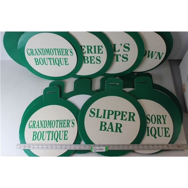 (14) Craft Sale Signs