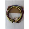 Image 5 : (2) Work Lights - Working, Set of 3 Quick Set Refrigeration Hoses, Refrigeration Gauge & Hoses