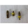 Image 5 : (4) Furniture Legs, Assortment of Brass Fittings