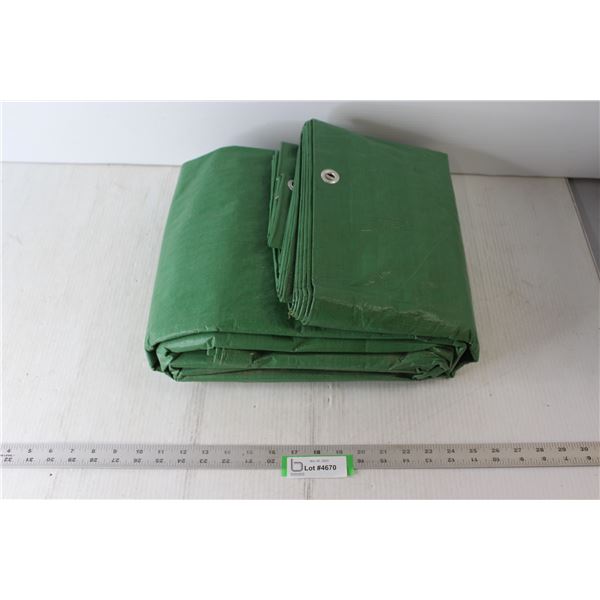 Green Tarp - 12' x 36'