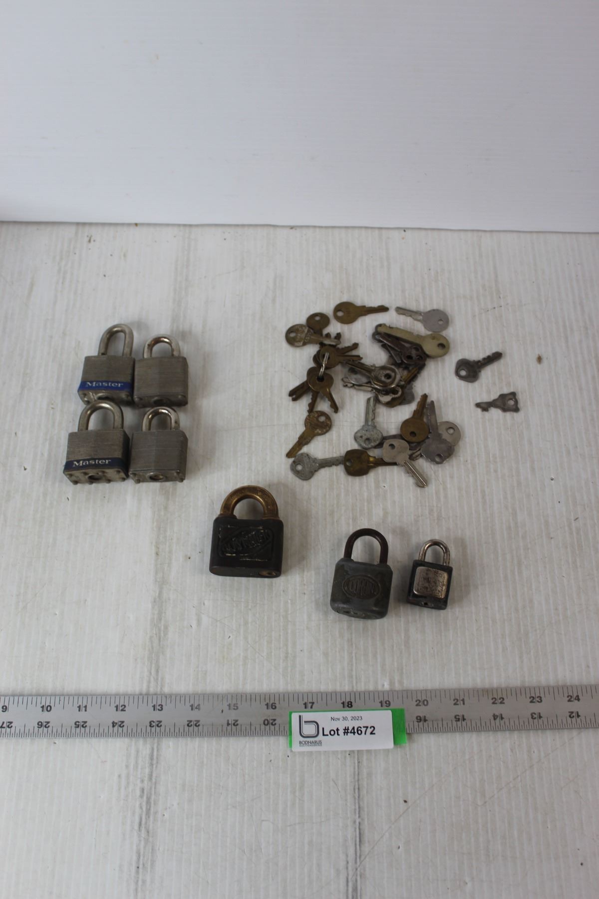 Vintage Keys, Padlocks, Slaymaker Padlock, Corbin Padlock, Walsco ...