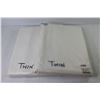 Image 5 : (2) Ikea Twin Size Quilt Covers & Pillow Case - (3) Pillow Cases (20" x 20")