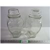 Image 1 : (2) Large Glass Storage Containers