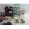 Image 5 : (17) Assorted Packages of Shower Curtain Rings, Clip Rings and Chains