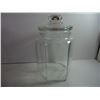 Image 3 : (2) Large Glass Storage Containers-8.25" in Diameter and 13" High