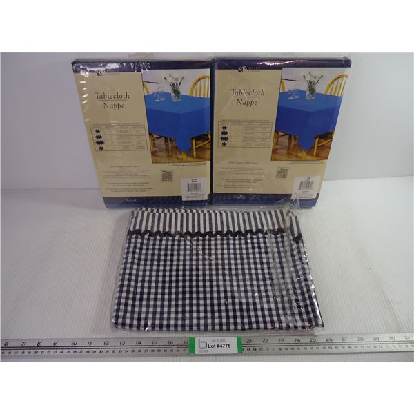 (3) Tablecloths (new)