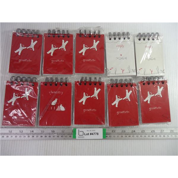 (10) Notepads by Carlton Cards