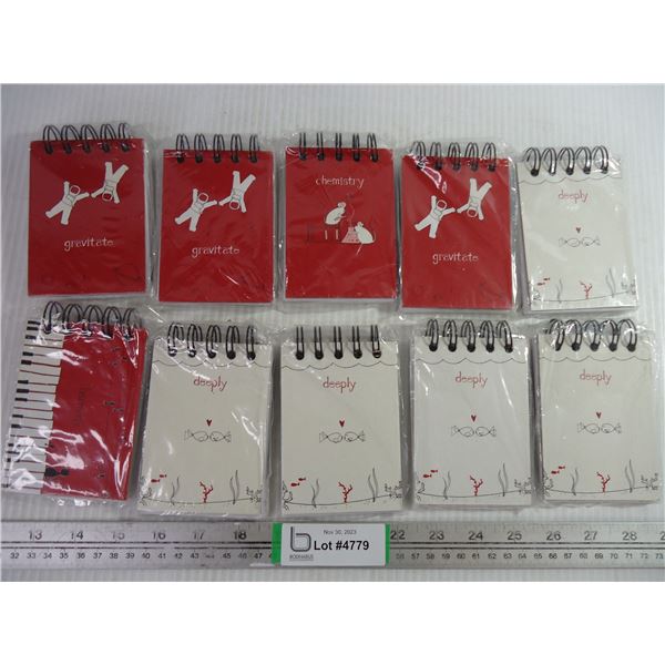 (10) Notepads by Carlton Cards