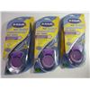 Image 2 : (3) Dr, Scholls Heel Pain Relief Orthotics-Men's 8 to 12
