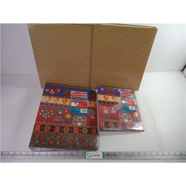 (4) Photo Albums