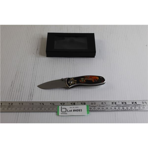 Metallica and Pantera Decorative Knife