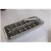 Image 2 : (2) Pewter Plates, Aluminum Ice Tray