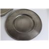 Image 4 : (2) Pewter Plates, Aluminum Ice Tray