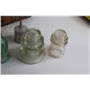 Image 3 : (5) Glass Insulators, (2) Coleman Funnels, Level