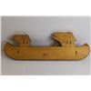 Image 4 : Wooden Fish Rack Decoration - 24" x 8"