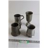 Image 1 : (4) Aluminum Cups