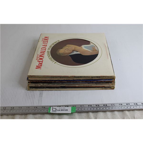 (12) Vinyl Records - Joe Houston, Peter Marshall