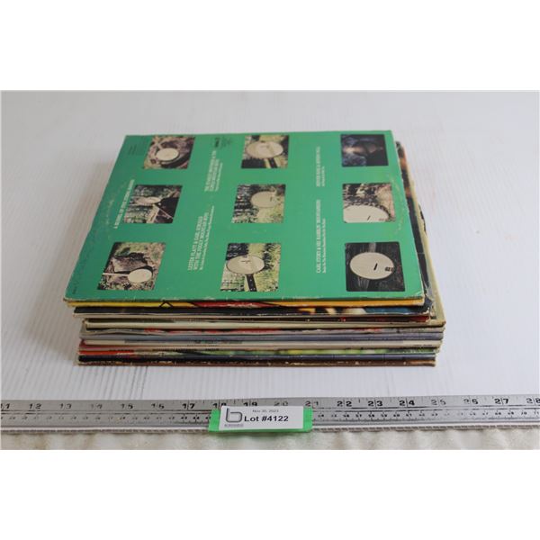 (12) Vinyl Records - Johnny Rodriguez, Andy Dejarlis