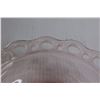 Image 2 : Pink Depression Glass Lace Edge Dish