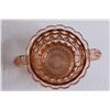 Image 3 : Pink Depression Glass Windsor Sugar Bowl