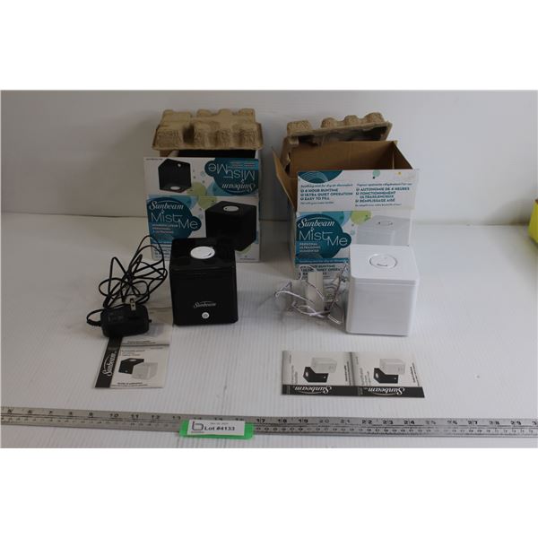 (2) Sunbeam Mist Me Humidifiers - Untested