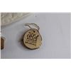 Image 3 : Christmas Ornament, Wall Mirror with Hooks, Serving Plate, (4) Christmas Corks
