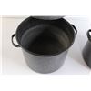 Image 2 : (2) Graniteware Steamer / Pasta Pots