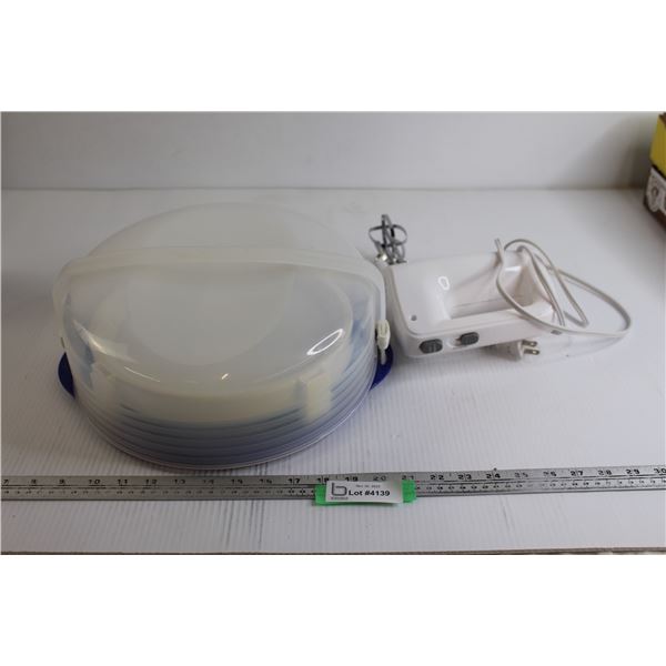 Cake Server, Electric Mixer - Works