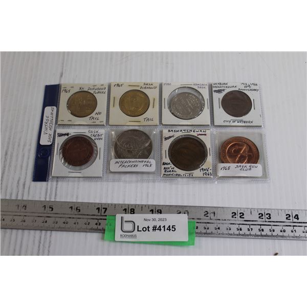 Vintage Sask Medallions