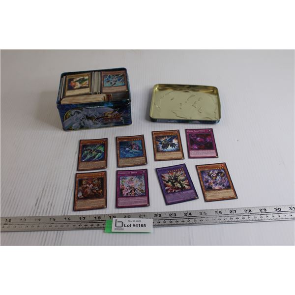 (100+) Yu-Gi-Oh Cards with Tin