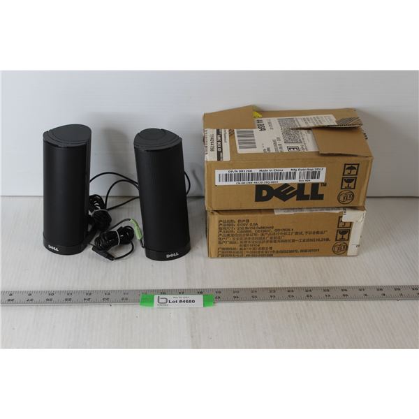 (3) Dell Computer Speakers Set (New)