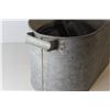 Image 5 : Galvanized Boiler (25" Long x 12" Wide x 12" Deep) (2) Black Canning Pot Lids