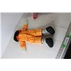 Image 5 : (2) Clown Doll, Plaid Doll (Worn)