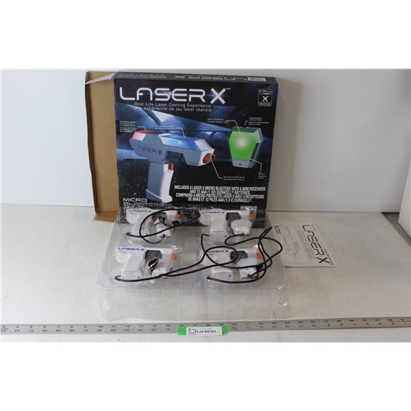 Laser X - Up to 4 Person Game (Untested)
