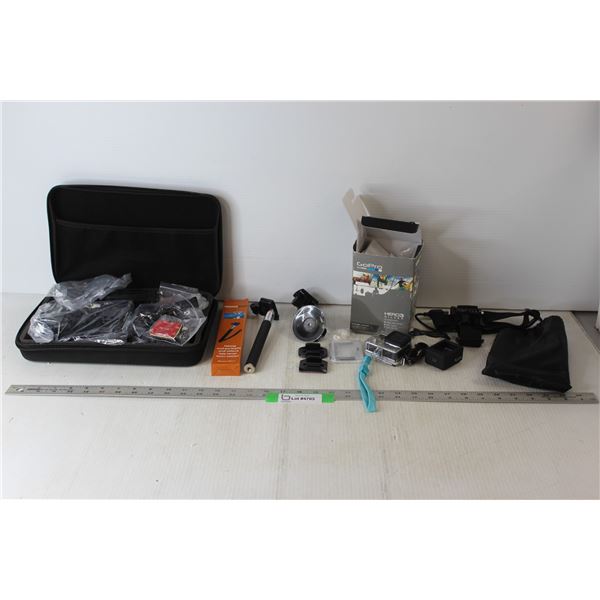 Go Pro 3+ and Lot of Go Pro Accessories - Bodnarus Auctioneering