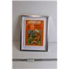 Image 1 : Framed Adventure Video Computer System Game Program Ad - No Front Glass Piece - 11 3/4" x 14 3/4"