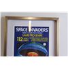 Image 2 : Framed Space Invaders Ad - 11 3/4" x 14 3/4"