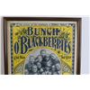 Image 2 : Framed Bunch o' Blackberries Ad - 12" x 15"