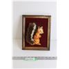 Image 1 : Framed Squirrel Artwork - 8 1/4" x 10 1/2"