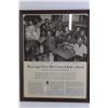 Image 2 : (2) Framed Newspaper Articles - 11 3/4" x 14 3/4" Each