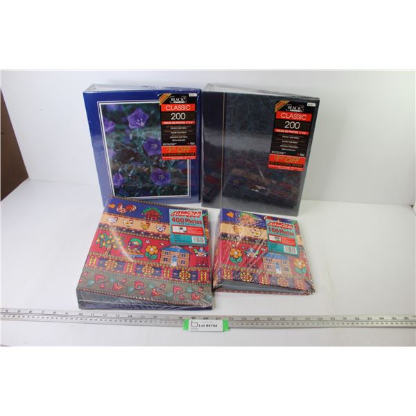 (4) Photo Albums (NIB)