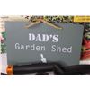 Image 2 : (2) Gardening Books - Gardening Related Items - Plant Labels - Metal Dad Sign - Rope