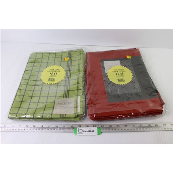 (2) Packs of 6 - Place Mats (NIB)