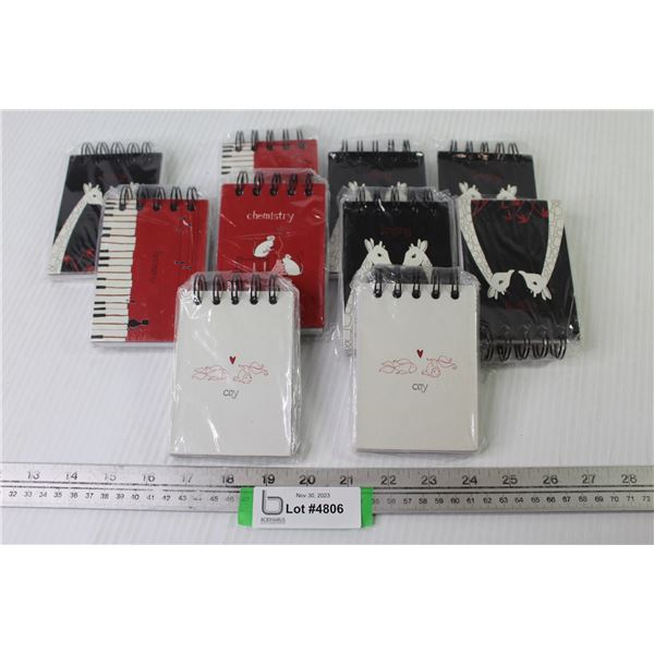 (10) Notepads by Carlton Cards (NIB)