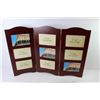 Image 2 : (2) Photo Frames (1) Blue - (1) Redish Brown (26" x 18")