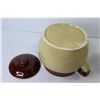 Image 4 : Bean Crock w/Lid - Stoneware Jar w/Lid
